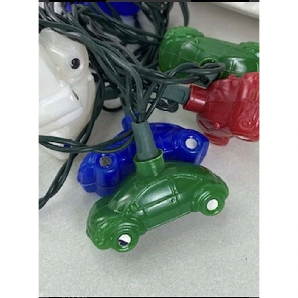 VW Volkswagen New Beetle Car 35 Holiday Party Christmas Lights Super Rare